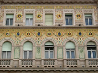 Detail on the Palazzo del Governo