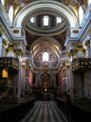 Interior of St. Nicholas Cathedral