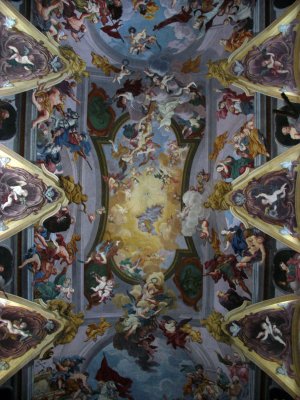 Ceiling of the cathedral