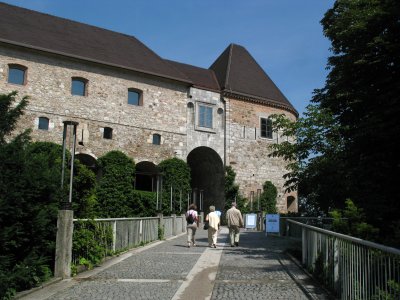 Approach to the castle