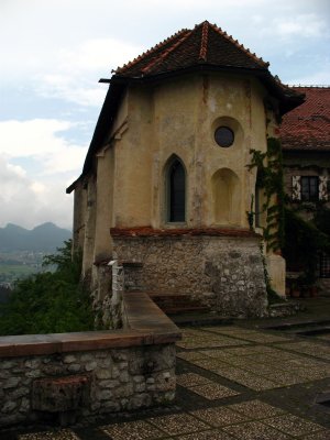 Gothic chapel in the upper castle courtyard