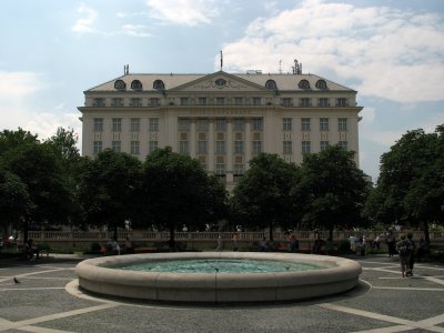 Hotel Esplanade from Ante Starčević Square