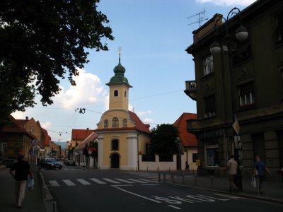 Church at the corner of Zvonarnićka
