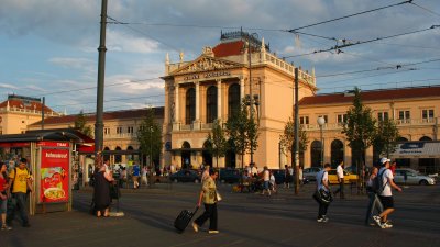Zagreb's central rail station