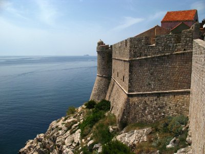 Sv. Petar turret and cliff view