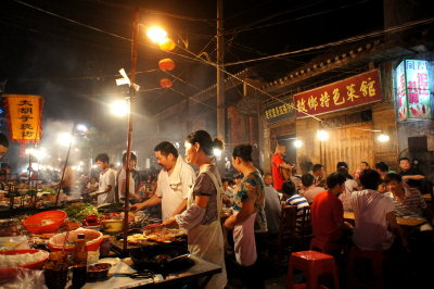 Night market at Phoenix old town