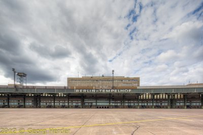 Flughafen Tempelhof - Vorfeld