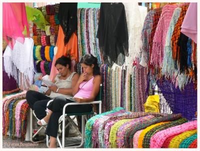 Street vendors at La Boca