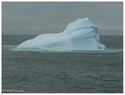 Rotating iceberg