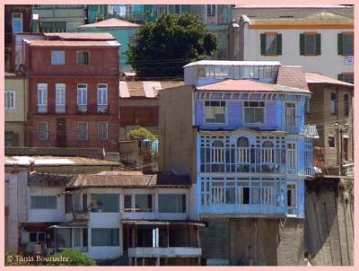 Casas pintorescas del cerro Artillera