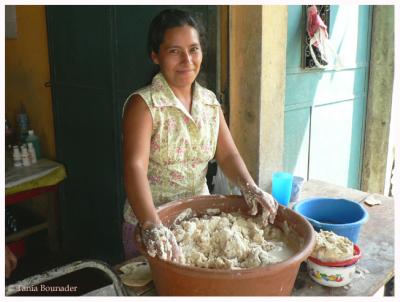 Preparing the dough