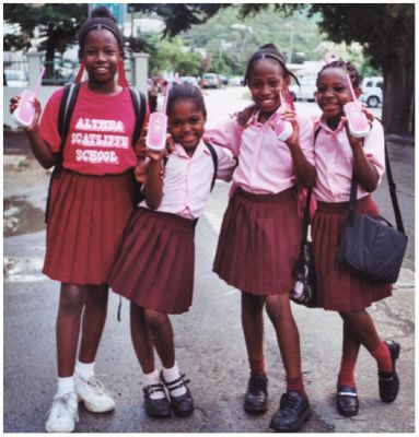 Tortola school girls