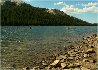Kayaks at Yosemite