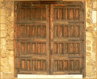 ... and another old wooden door!
