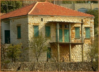 Typical house in Dar'oun