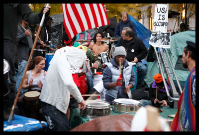 Occupy Wall Street, Zuccotti Park, NYC