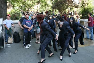 Union Square - performance art?