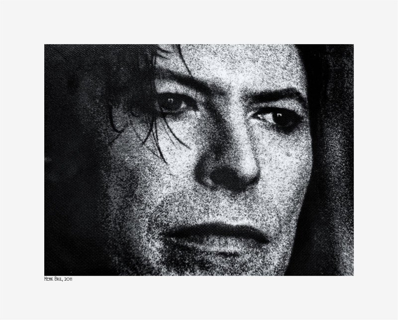 David Bowie by Anton Corbijn - detail
