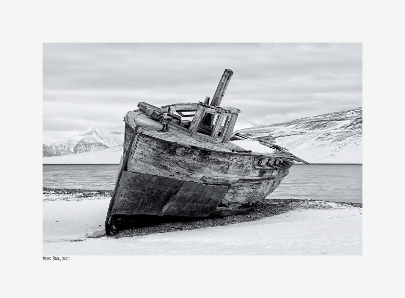 Billefjord - Skansbukta - stranded boat