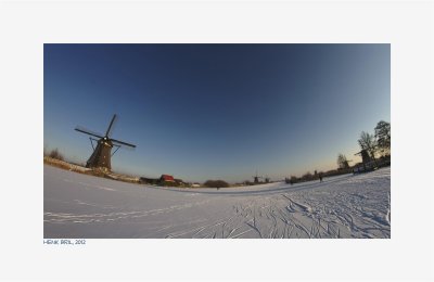 Kinderdijk - winter 2012