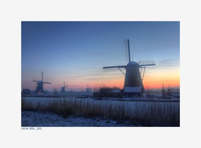 Kinderdijk - Winter 2012