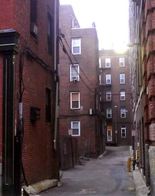 North End alleyway