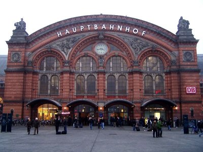 Bremen's main train station