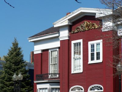 Red house, South Boston