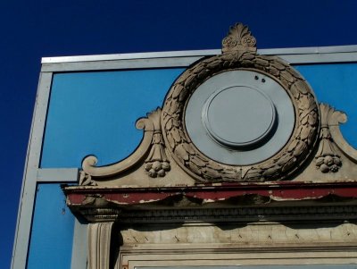 Laundromat entrance