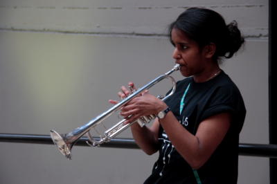 The Trumpet Girl I
