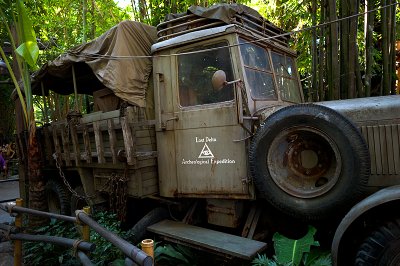 Indiana Jones cargo truck