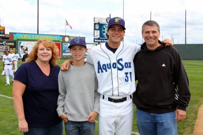 Hosting an Aquasox Player summer 2011