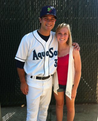 Hosting an Aquasox Player summer 2011
