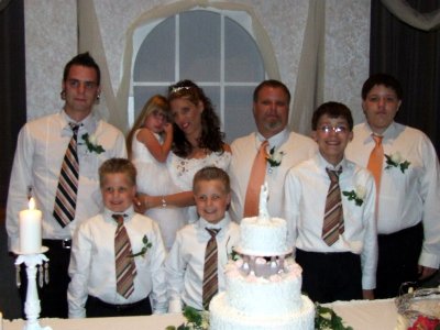The wedding family