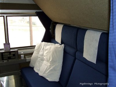  Our Superliner bedroom