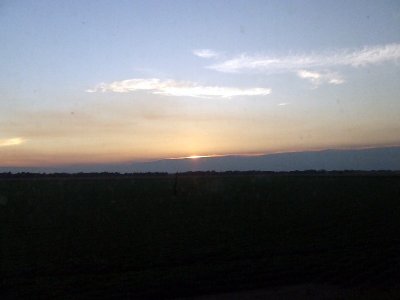  Sunset from the Superliner