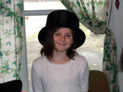 Chloe dressing up
