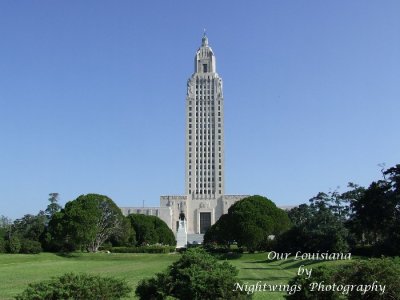 East Baton Rouge Parish - Baton Rouge -  Louisiana State capitol  