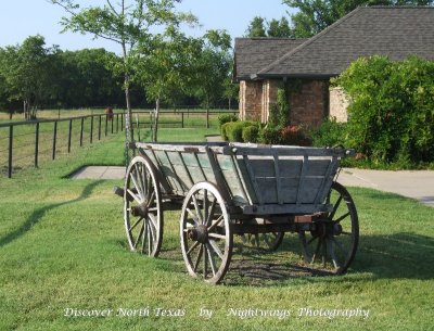 Collin County -  Lavon  rural - Texas transportation  - the old way
