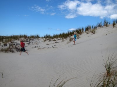 Mangawhai Heads sand dunes