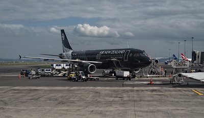 Air NZ's All Black plane