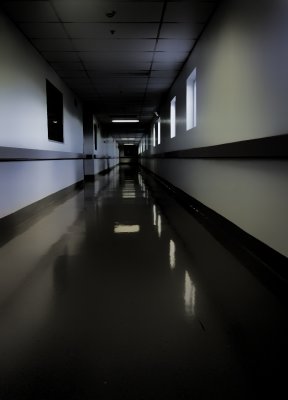 Dark corridor