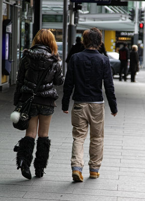Wintery boots