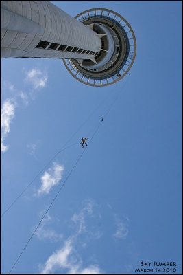 Jumping from the Sky Tower - 2010