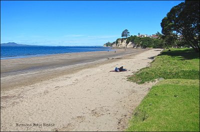 Browns Bay on a Winter's Day