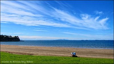 Browns Bay on a Winter's Day