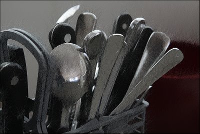 Reflections in Cutlery - #20