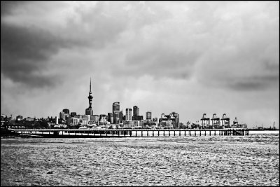 Auckland City from Tamaki