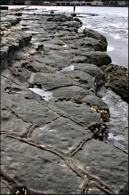 Unusual rock formation