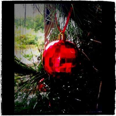 Bauble on the CHRISTmas tree